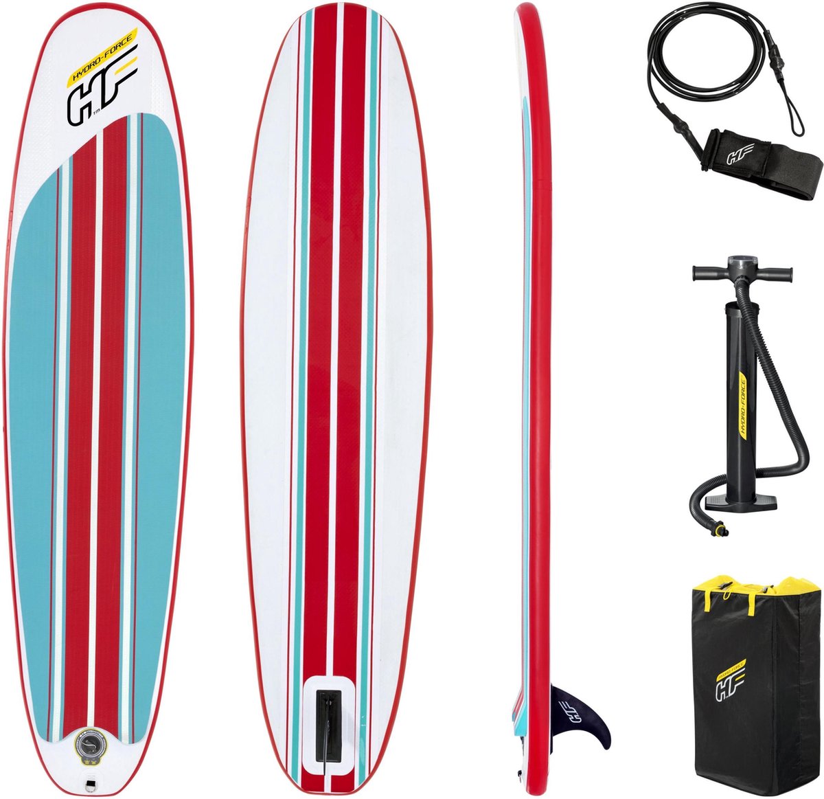 Hydro Force Compact Surf 8 Opblaasbaar SUP Board - 243 cm
