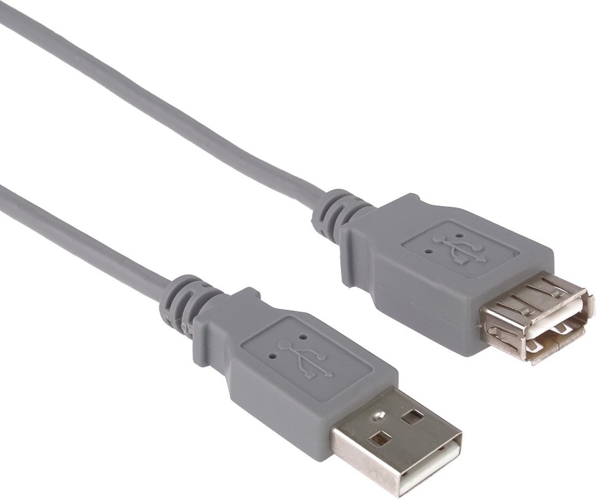 PremiumCord KUPAA3 USB-kabel USB 2.0 3 m USB A Grijs
