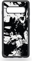Abstract black and white art Telefoonhoesje - Samsung Galaxy S10