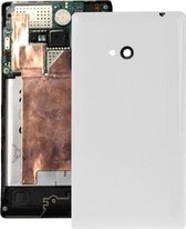 Gladde kunststof achterkant behuizing behuizing voor Nokia Lumia 720 (wit)