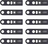 10 PC's camera achterlens voor Vivo S1 / V15 (zwart)