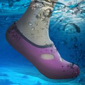 Comfortabel en antislip 3 MM duiken sokken ademend water zwemmen aan het strand zwemmen sokken maat: XS (33-34)(Magenta)