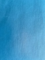 Blauw  Zijdepapier Vloeipapier op rol- Breedte 50 cm - 200m lang