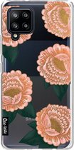 Casetastic Samsung Galaxy A42 (2020) 5G Hoesje - Softcover Hoesje met Design - Winterly Flowers Print