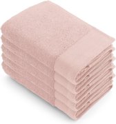 Walra Baddoek Soft Cotton - 5x 50x100 -  - Roze