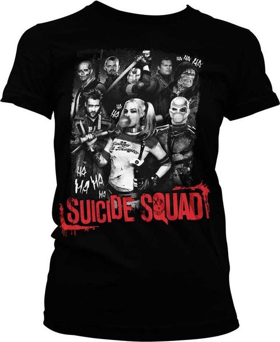 SUICIDE SQUAD - T-Shirt Suicide Theme - GIRLY (S)