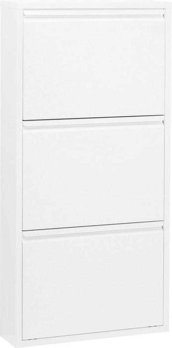 Schoenenkast Caruso wit 3 laden Kare Design