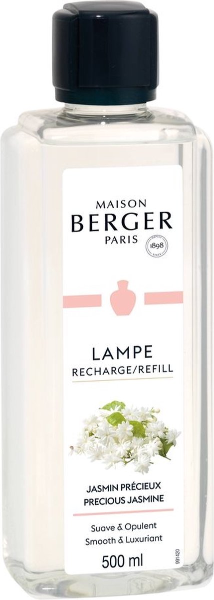 Lampe Berger - Navulling - Jasmin Précieux - Precious jasmine - Geurbrander - 500ml