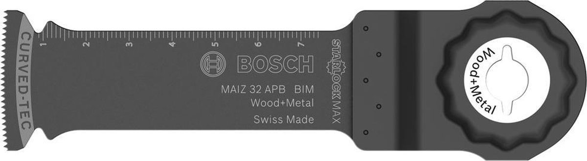 Bosch 2608664497 MAIZ 32 APB BIM invalzaagblad (10st) - 32 x 80mm - Hout / Metaal