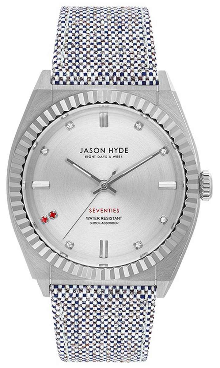 Jason Hyde Ruby-Eight Duurzaam Dameshorloge Quartz 36mm