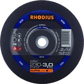 Rhodius 200550 Alphaline I KSM Doorslijpschijf - 230 x 22,23 x 3mm - Staal