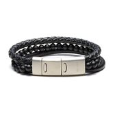 Sem Lewis Bakerloo Heren Armband - Zwart