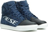 Dainese York D-WP schoen blauw/wit