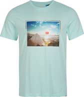 O'Neill T-Shirt Surfers View - Pastel Blue - Xs