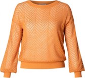 IVY BEAU Tacy Trui - Burnt Orange - maat 38