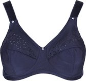 LingaDore - Lisette Beugelloos Navy - maat 90D - Blauw - Zonder beugel - Dames