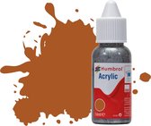 Humbrol - No 9 Tan - Gloss - Acrylic 14ml (4/20) * - HADB0009 - modelbouwsets, hobbybouwspeelgoed voor kinderen, modelverf en accessoires