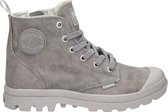 Palladium Pampa Zip dames veterboot - Grijs - Maat 40