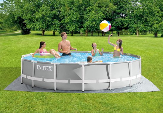 Cadre Prism Rond 457x107 cm - Deal Combi Piscine
