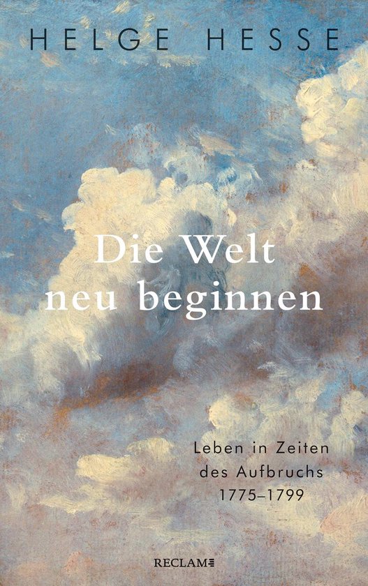 Reclam Taschenbuch - Die Welt neu beginnen - cover