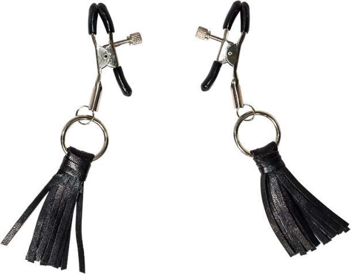 Goedkoopste Tepelklemmen Met Leer - BDSM - Bondage - Luxe Verpakking - Party Hard - Sweet Escape