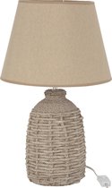 J-Line Lamp Country Cem/Tex Beige/Beige
