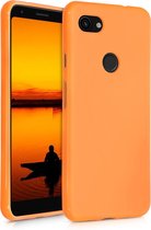 kwmobile telefoonhoesje voor Google Pixel 3a XL - Hoesje voor smartphone - Back cover in Cosmic Orange