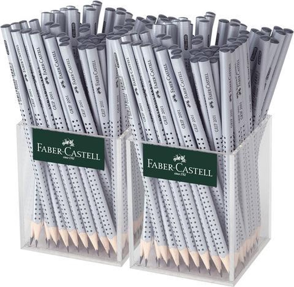 Faber-Castell grafietpotloden - GRIP 2001 - HB - 144 stuks - FC-117023