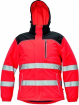 CRV Knoxfield Hi-Vis Winterjas 03010465 - Fluo Rood - S