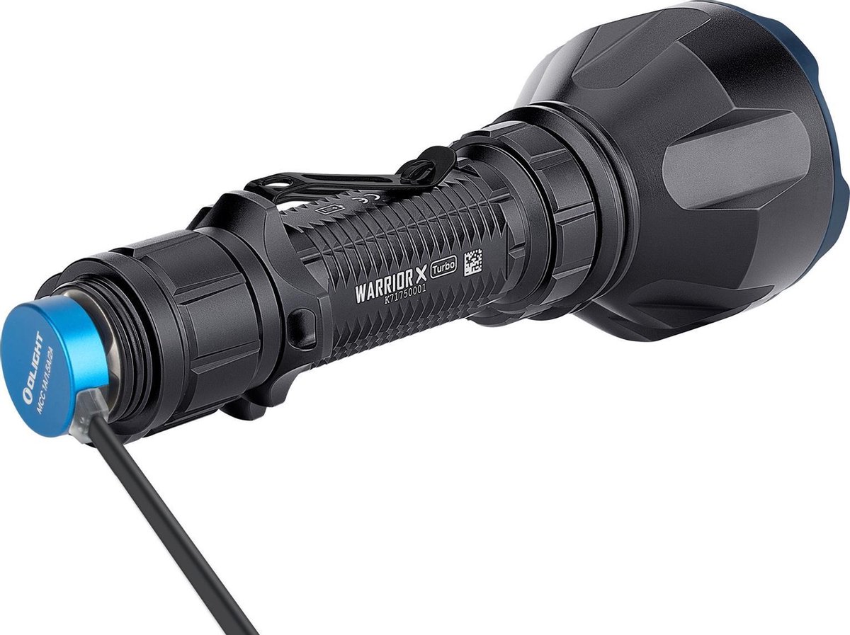 Lampe Torche LED Warrior X Turbo noir - Olight