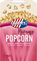 Jimmy's Magnetron Popcorn - Zoet - 12 x 3 x 90 Gram