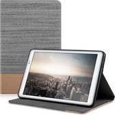 kwmobile hoes voor Huawei MediaPad T1 10 - ultradunne tablethoes met standaard - lichtgrijs / bruin