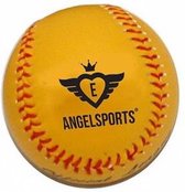 Angel Sports Honkbal Junior 9 Inch - Geel