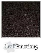 CraftEmotions karton kraft zwart 10 vel 30.5x30.5 centimeter  220GR