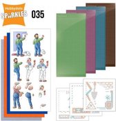 Hobbydots - Sparkles Set 35 - Yvonne Creations - Big Guys - Workers