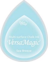 GD37 VersaMagic dew drop Sea Breeze licht blauw - inktkussen lichtblauw - stempelkussen small