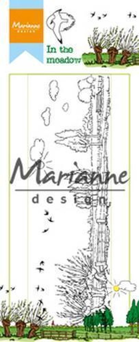 Marianne Design Stempel Hettys In the Meadow HT1633
