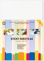 Sticky sheets A4