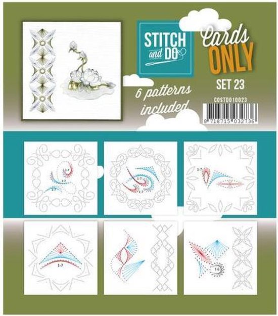 Stitch & Do Cards only Set 23
