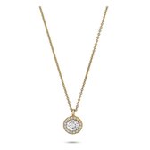 FAVS Dames-Ketting 375 Geelgoud 17 Zirkonia One Size 87753085