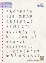 ALCS004 Clear Stamps Alphabet Lars-2 - Nellie Snellen stempel - letters & cijfers alfabet