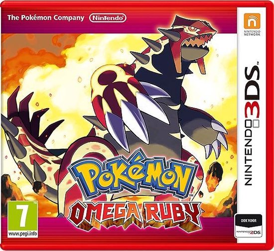 Cover van de game Pokemon Omega Ruby - 2DS + 3DS
