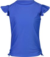 Snapper Rock - UV Zwemshirt voor meisjes - Fladdermouwen - Blauw - maat 164-170cm