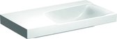 Geberit Xeno² Wastafel Zonder Kraangat En Overloop Aflegvlak Links 900x480mm KeraTect Wit