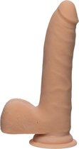 Realistic D - Slim 7 Inch with Balls - Ultraskyn - Flesh