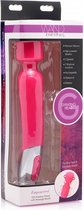 Rotating Silicone Wand with Massage Beads