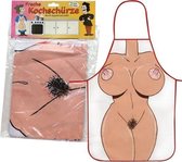 Sexy Keukenschort Voor Vrouwen - Beige - Cadeautips - Fun & Erotische Gadgets - Diversen - Fun Artikelen