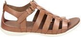 Ecco Ecco flash dames sandaal - Cognac - Maat 35