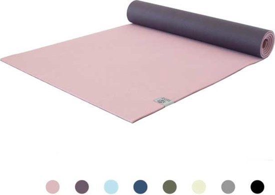 Love Generation ○ Premium Yoga Mat ○ 6mm dik ○ Enchanting Pink | bol.com