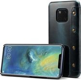 Oil Wax Koeienhuid Horizontale Flip Leren Case voor Huawei Mate 20 Pro, met kaartsleuven en portemonnee